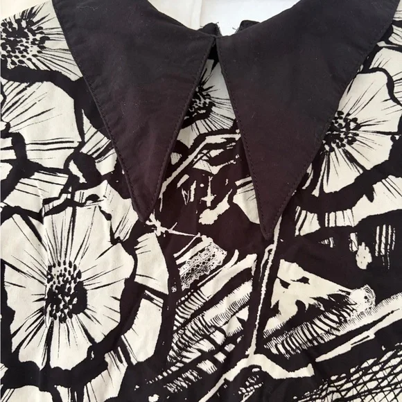 Killstar Weird Tales Monochromatic Skull Graphic Long-Sleeve Mini Dress Size XL - Picture 3 of 12